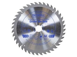Faithfull TCT Cordless Trimsaw Blade 165 x 20mm x 40T POS (5023969005232) FAIZ1654020C