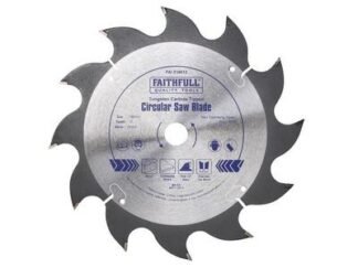 Faithfull TCT Circular Saw Blade 180 x 16mm x 12T POS (5023969210520) FAIZ18012