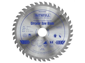 Faithfull TCT Circular Saw Blade 235 x 35mm x 40T POS (5023969210643) FAIZ23540
