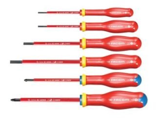 Facom Protwist® VDE Screwdriver Set, 6 Piece (3662424096167) FCMATDVEJ6PB