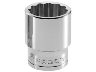 Facom Bi-Hexagon Socket 1/2in Drive 32mm (3148510537405) FCMS32