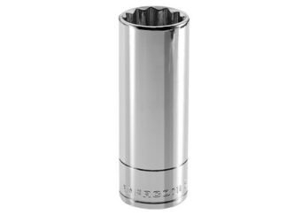 Facom Bi-Hexagon Deep Socket 1/2in Drive 30mm (3148510554853) FCMS30LA