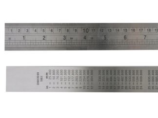 Fisher F39ME Steel Rule 1m / 39in (5013693619232) FIS39