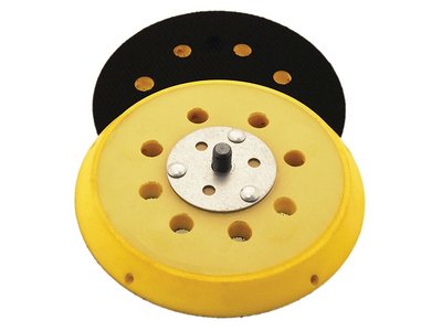 Flexipads World Class Dual Action Sander Pad 125mm GRIP® 8 Hole 5/16 UNF (5021526170607) FLE17060