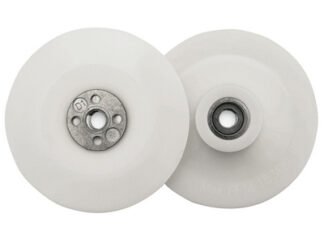 Flexipads World Class Angle Grinder Pad White 100mm (4in) M10 x 1.25 (5021526200151) FLE20015