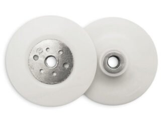 Flexipads World Class Angle Grinder Pad White 115mm (4.5in) M14 (5021526201158) FLE20115