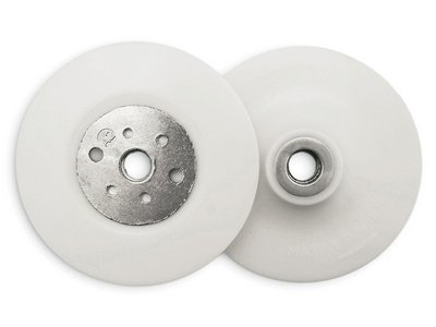 Flexipads World Class Angle Grinder Pad White 115mm (4.5in) M14 (5021526201158) FLE20115