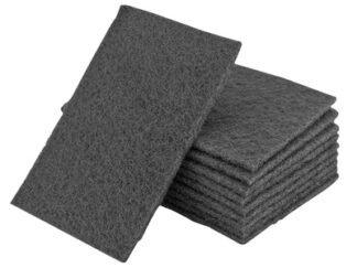 Flexipads World Class Hand Pads Grey Ultra Fine 230 x 150mm (Pack 10) (5021526340109) FLE34010