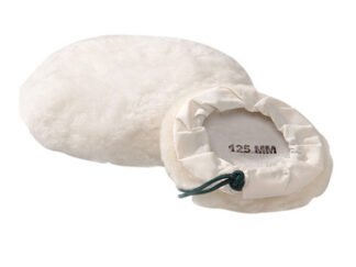 Flexipads World Class Tie-On Lambswool Bonnet 125mm (5in) (5021526400056) FLE40005