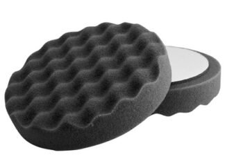 Flexipads World Class Black Waffle Super Soft Finishing Pad 150mm (5021526447402) FLE44740