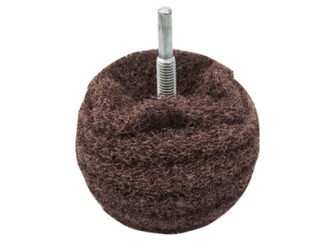 Flexipads World Class Scruff Ball 75mm / 3in Brown Coarse (5055142013109) FLEBA310