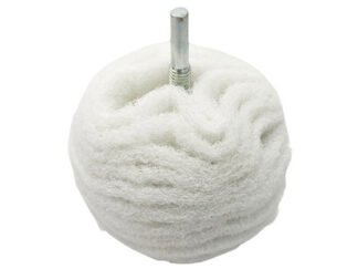 Flexipads World Class Scruff Ball 75mm / 3in White Non-Scratch (5055142013703) FLEBA370