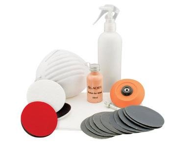 Flexipads World Class GLACIER Advanced Glass Polishing Kit (5055142062022) FLEGP202