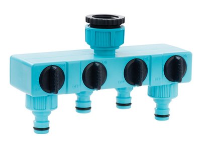 Flopro Four Way Tap Connector (5060396793356) FLO70300405