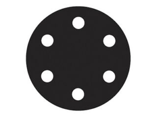 Flexovit Hook & Loop Sanding Disc 150mm Assorted (Pack 6) (3157625530959) FLV26503