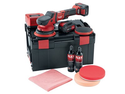 Flex Power Tools Random Orbital Polisher 150mm 18V 2 x 5.0Ah Li-ion (4030293207974) FLXFE15150ST