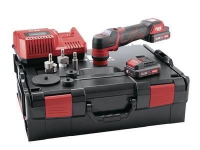 Flex Power Tools PXE 80 10.8-EC/2.5 Spot Polisher & Accessories 10.8V 2 x 2.5Ah Li-ion (4030293222434) FLXPXE80M