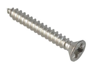 Forgefix Self-Tapping Screw Pozi Compatible CSK A2 SS 1in x 6 ForgePack 30 (5028485184607) FOR184607
