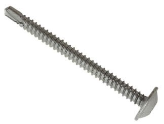 Forgefix TechFast Baypole Screw Wafer Head TORX® Compatible 4.8 x 100mm Box 100 (5028485196846) FOR196846