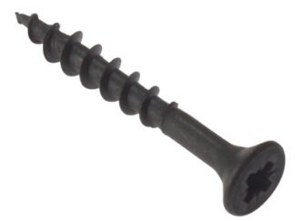 Forgefix Carcass Screws Pozi Compatible SCT Black Phosphate 4.2 x 32mm Box 200 (5028485987116) FORCARS4232