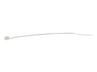 Forgefix Cable Tie Natural/Clear 4.6 x 200mm (Bag 100) (5028485014928) FORCT200N