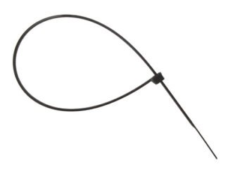 Forgefix Cable Tie Black 4.8 x 300mm (Bag 100) (5028485015055) FORCT300B