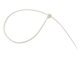 Forgefix Cable Tie Natural/Clear 8.0 x 450mm (Bag 100) (5028485014966) FORCT450N