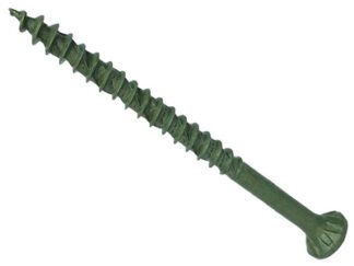 Forgefix ForgeFast TORX® Compatible Decking Screws CSK Green 4.5x50 T25 Tub 600 (5028485180302) FORDS4550GT
