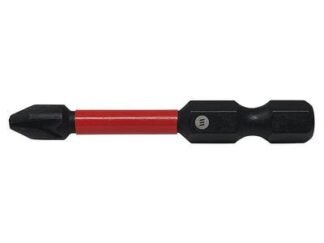Forgefix ForgeFast Pozidriv Compatible Impact Bit PZ1 x 50mm (Card 2) (5028485219644) FORFFPZ150