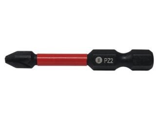 Forgefix ForgeFast Pozidriv Compatible Impact Bit PZ2 x 50mm (Card 2) (5028485219705) FORFFPZ250