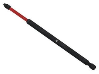 Forgefix ForgeFast Pozidriv Compatible Impact Bit PZ3 x 152mm (Card 1) (5028485219729) FORFFPZ3152