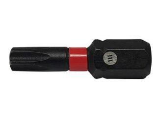 Forgefix ForgeFast TORX® Compatible Impact Bit TX27 x 25mm (Card 2) (5028485220039) FORFFT2725