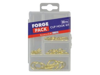 Forgefix Cup Hook Kit ForgePack 30 Piece (5028485168348) FORFPCUPSET