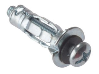 Forgefix Cavity Wall Anchor Zinc Plated M4 x 32mm ForgePack 16 (5028485167983) FORFPMCA432