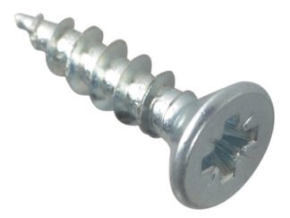 Forgefix Multi-Purpose Pozi Compatible Screw CSK ST ZP 3.0 x 13mm Forge Pack 60 (5028485165590) FORFPMP313Z