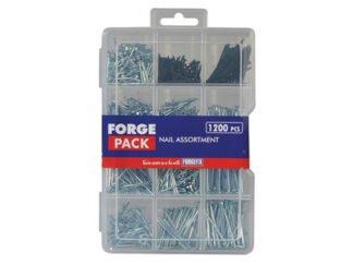 Forgefix Assorted Nail Kit ForgePack 1200 Piece (5028485168386) FORFPNLSET