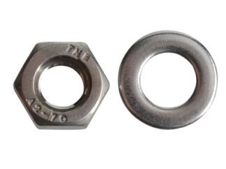 Forgefix Hexagonal Nuts & Washers A2 Stainless Steel M6 ForgePack 20 (5028485167716) FORFPNUT6SS