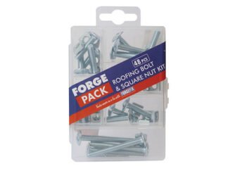 Forgefix Roofing Bolt Kit ForgePack 48 Piece (5028485178590) FORFPRBNSET
