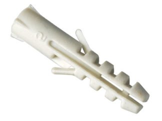 Forgefix Nylon Expansion Wall Plug Rimless M5 x 25mm Forge Pack 60 (5028485167877) FORFPRIM525