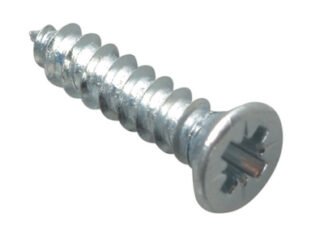 Forgefix Self-Tapping Screw Pozi Compatible CSK ZP 1/2in x 4 ForgePack 60 (5028485166597) FORFPSC124Z