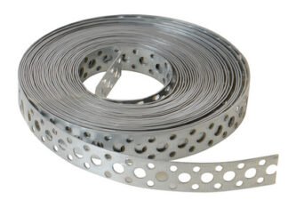 Forgefix Builders Galvanised Fixing Band 20mm x 1.0 x 10m Box 1 (5028485035909) FORGB20
