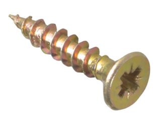 Forgefix Multi-Purpose Pozi Compatible Screw CSK ST ZYP 3.5 x 17mm Box 200 (5028485992172) FORMPS3517Y