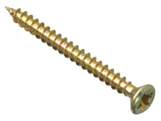 Forgefix Multi-Purpose Pozi Compatible Screw CSK ST ZYP 3.5 x 40mm Box 200 (5028485992271) FORMPS3540Y