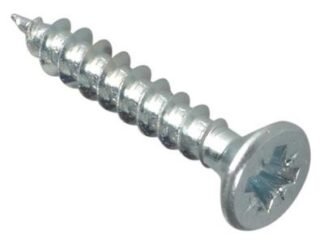 Forgefix Multi-Purpose Pozi Compatible Screw CSK ST ZP 4 x 25mm Box 200 (5028485036135) FORMPS425ZP