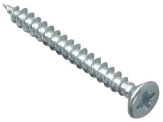 Forgefix Multi-Purpose Pozi Compatible Screw CSK ST ZP 4 x 40mm Box 200 (5028485036166) FORMPS440ZP