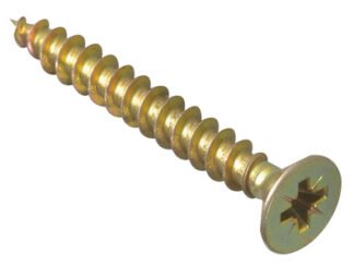 Forgefix Multi-Purpose Pozi Compatible Screw CSK ST ZYP 5.0 x 45mm Box 200 (5028485992813) FORMPS545Y