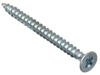 Forgefix Multi-Purpose Pozi Compatible Screw CSK ST ZP 5 x 60mm Box 100 (5028485036418) FORMPS560ZP