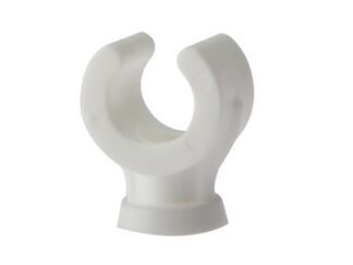 Forgefix Pipe Clip Single Openlock 15mm Box 100 (5028485020844) FORPCSO15