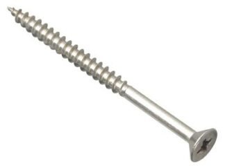 Forgefix Multi-Purpose Pozi Compatible Screw CSK ST S/Steel 5.0 x 70mm Box 100 (5028485013334) FORPOZI570S