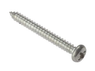 Forgefix General Purpose Pozi Compatible Screw Round Head TT ZP 1.1/2in x 8 Box 200 (5028485020011) FORRH1128ZP